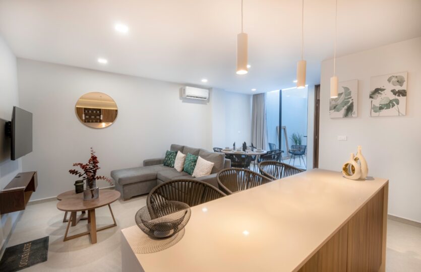 Turnkey 1 Bedroom Condo for Sale in Downtown of Playa del Carmen