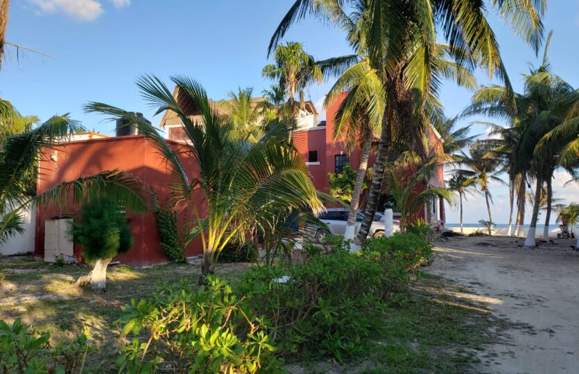 Beachfront House and Lot For Sale in Puerto Morelos