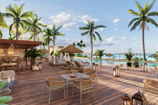 Beachfront Condo-Hotel For Sale in Puerto Morelos