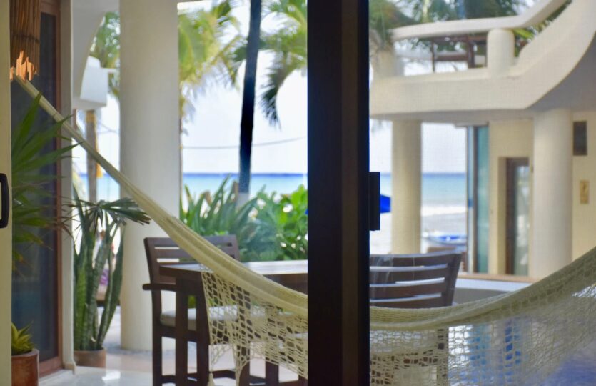Playa Palms 2 Beachfront studios For Sale in the Riviera Maya