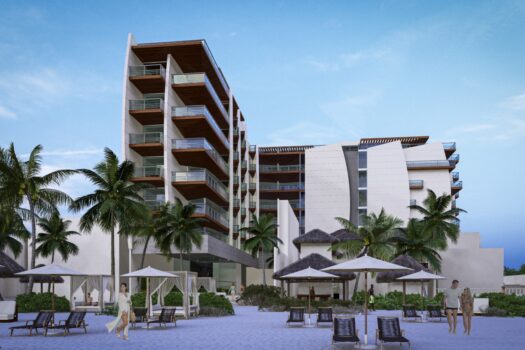 Pre sale 3 Bedroom Oceanfront Condo For Sale in Playa del Carmen