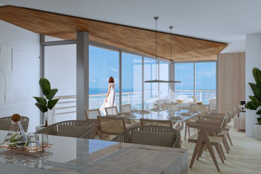 Pre Sale 4 Bedroom Beachfront Penthouse For Sale in Playa del Carmen