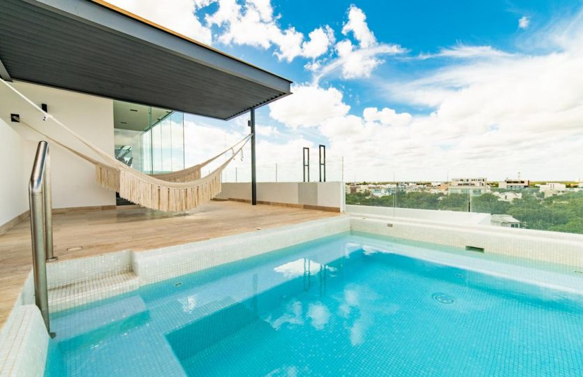 Estudio en venta en Agama Beach Studios, Playa del Carmen