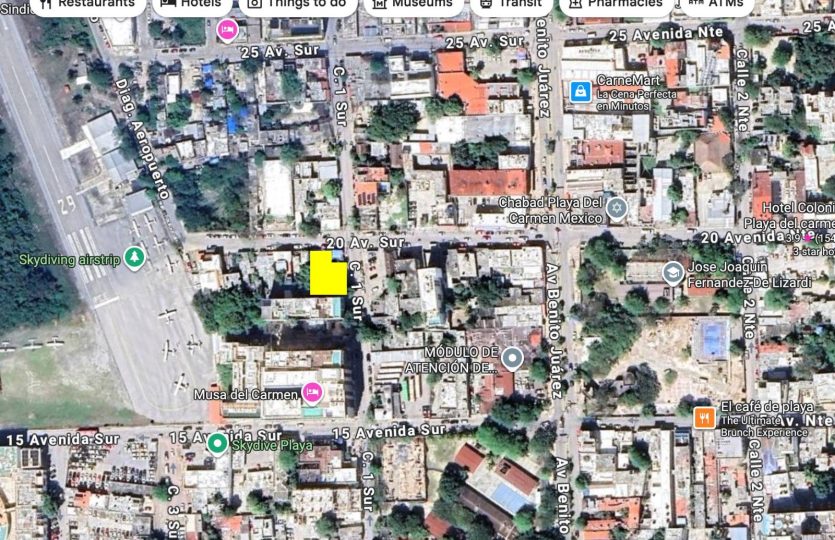 Downtown Playa del Carmen Lot for Sale | 693 sqm Investment Opportunity