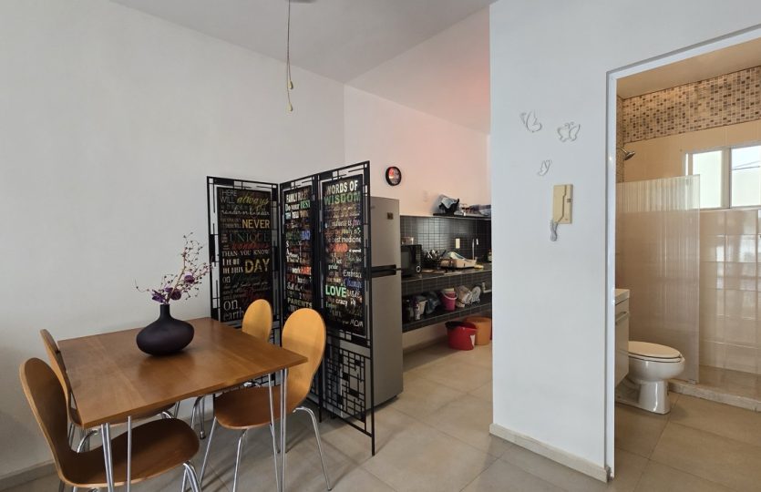 Ground Floor Condo for Sale in Alquería | Turnkey 1BR + Studio with Patio